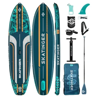 Сапборд Skatinger Leafy Expedition Green 11'6"