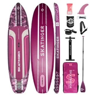 Сапборд Skatinger Leafy Expedition Pink 11'6"