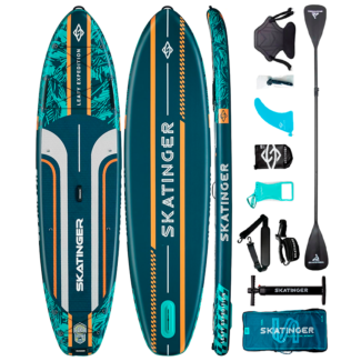 Сапборд Skatinger Leafy Expedition Green 11'6"