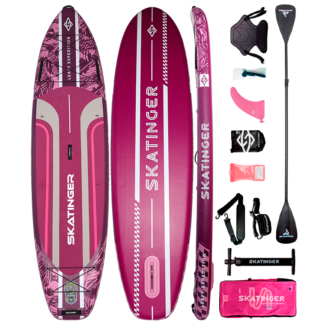 Сапборд Skatinger Leafy Expedition Pink 11'6"