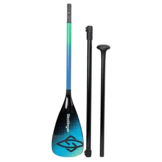 Весло Skatinger Fiberglass SUP Paddle Colorful Watermark