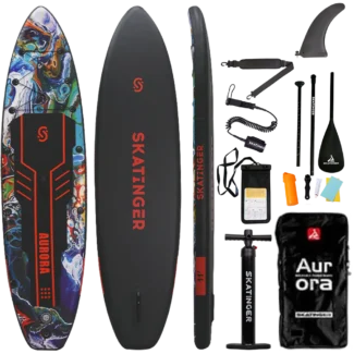 Сапборд Skatinger Aurora Black 11'