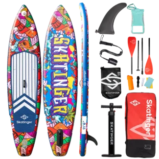 Сапборд Skatinger Graffiti Red 11'6"