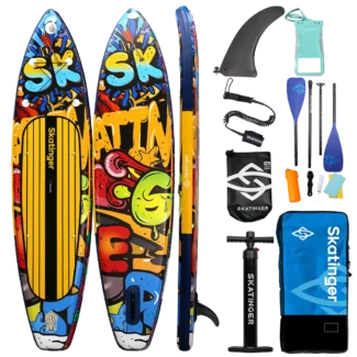 Сапборд Skatinger Graffiti Yellow 11'6"