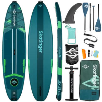 Сапборд Skatinger Ice Age Green 11'